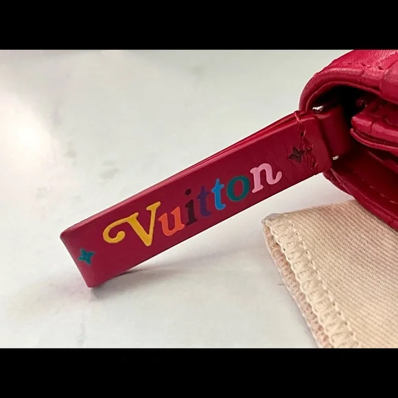SOLD ❤️ Authentic Louis Vuitton New Wave Compact Wallet in Rouge - Picture 13 of 17